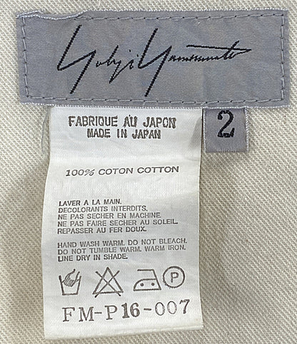 YOHJI YAMAMOTO 2002AW ブラックデニムパンツ メンズ SIZE 2 ヨウジヤマモト