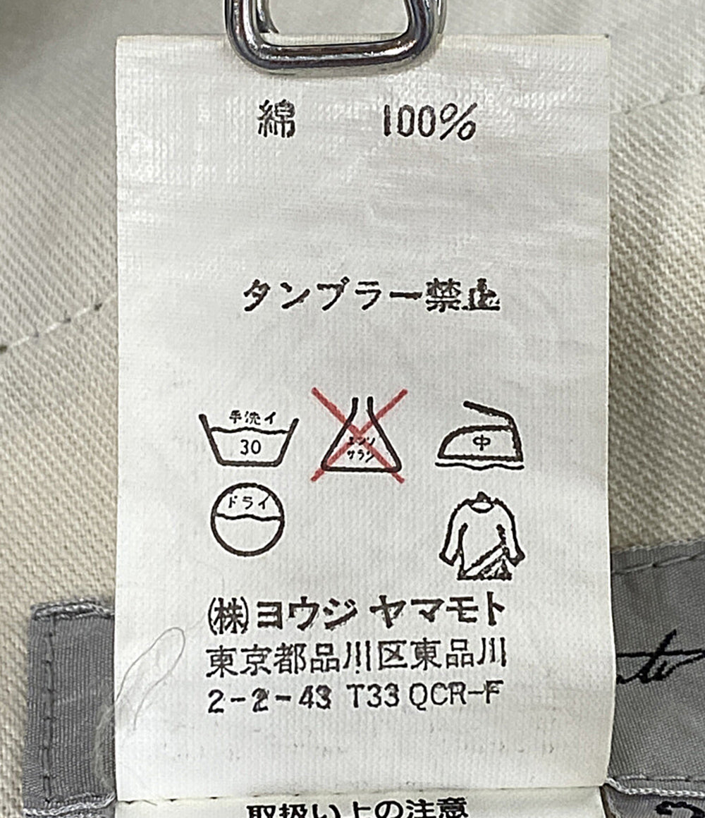 YOHJI YAMAMOTO 2002AW ブラックデニムパンツ メンズ SIZE 2 ヨウジヤマモト