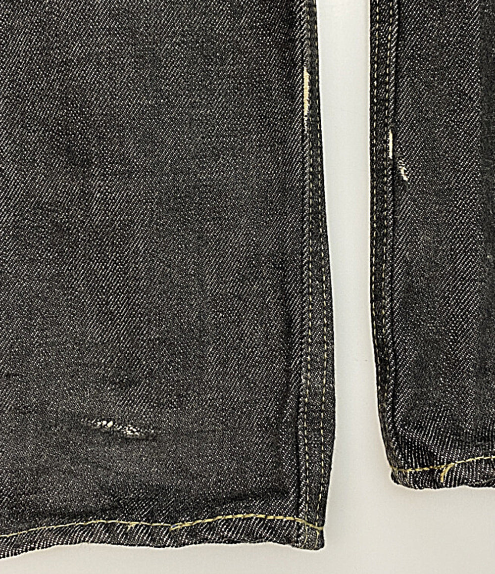YOHJI YAMAMOTO 2002AW ブラックデニムパンツ メンズ SIZE 2 ヨウジヤマモト
