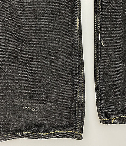 YOHJI YAMAMOTO 2002AW ブラックデニムパンツ メンズ SIZE 2 ヨウジヤマモト