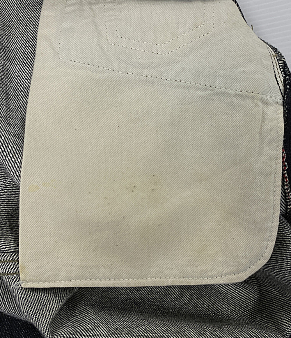 YOHJI YAMAMOTO 2002AW ブラックデニムパンツ メンズ SIZE 2 ヨウジヤマモト