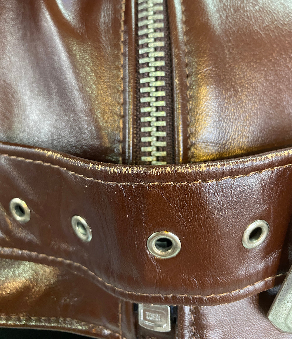 SCHOTT ライダースジャケット SPECIAL HORSEHIDE ONESTAR メンズ SIZE 38 ショット