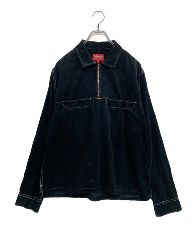 Supreme トップス コーデュロイ ハーフジップ 18SS メンズ SIZE M シュプリーム