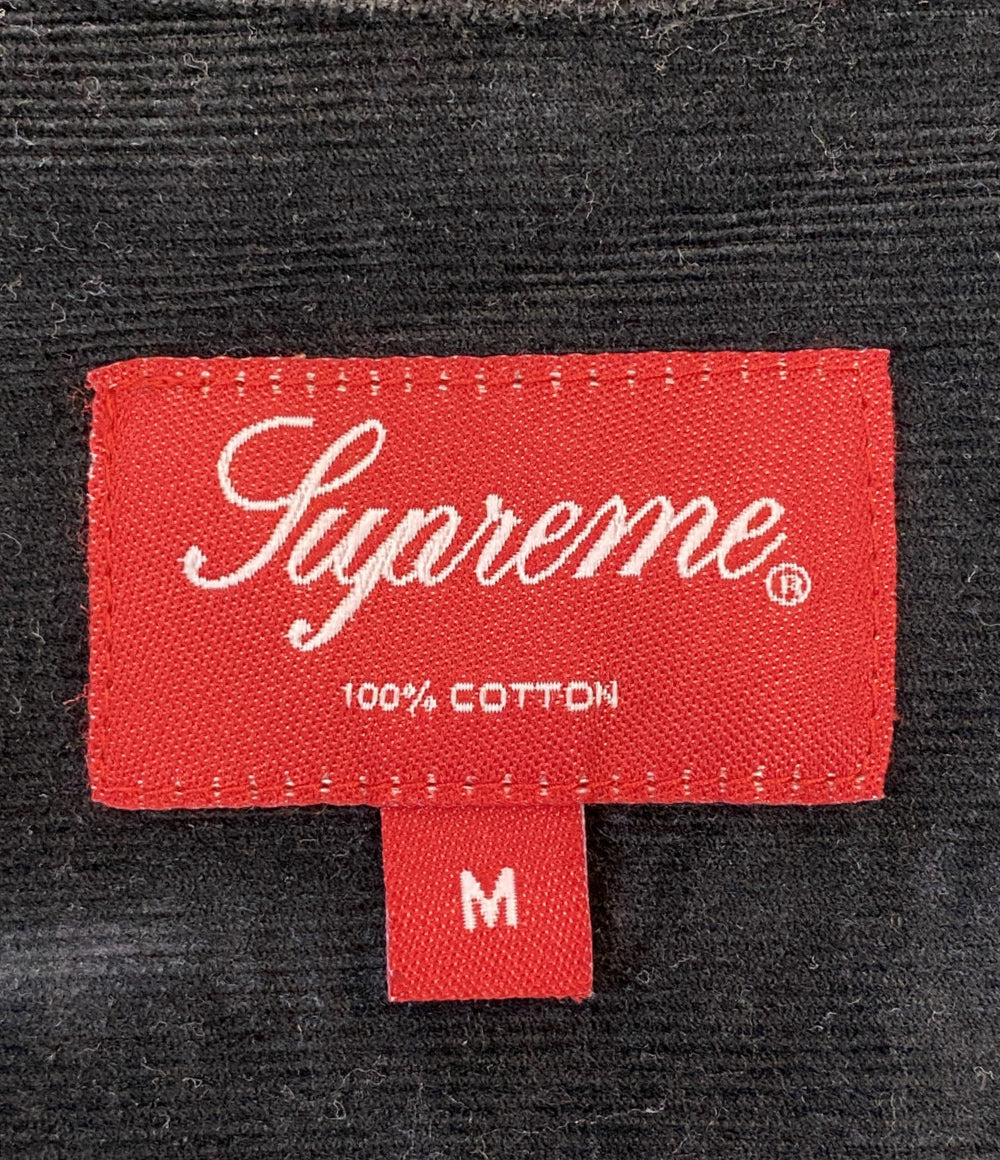 Supreme トップス コーデュロイ ハーフジップ 18SS メンズ SIZE M シュプリーム