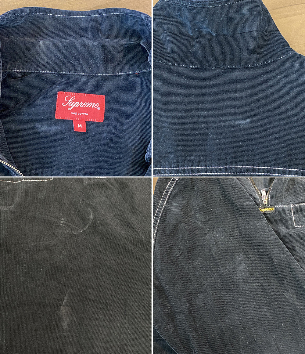 Supreme トップス コーデュロイ ハーフジップ 18SS メンズ SIZE M シュプリーム