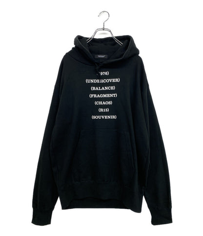 UNDERCOVER パーカー fragment design パンク展限定フーディー UC1F9806 メンズ SIZE L アンダーカバー