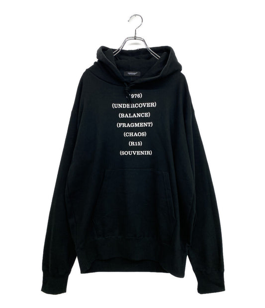 UNDERCOVER パーカー fragment design パンク展限定フーディー UC1F9806 メンズ SIZE L アンダーカバー