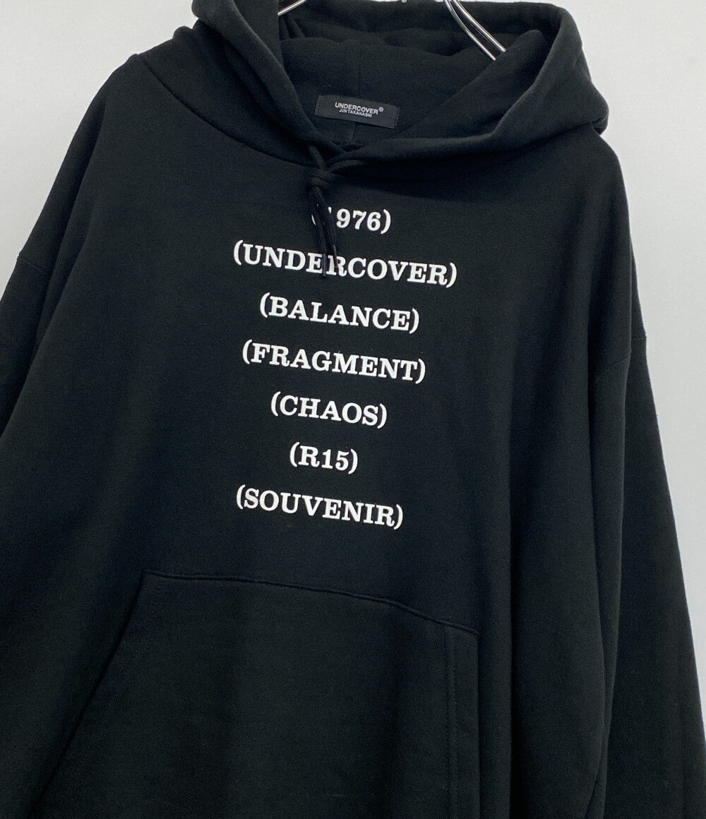 UNDERCOVER パーカー fragment design パンク展限定フーディー UC1F9806 メンズ SIZE L アンダーカバー