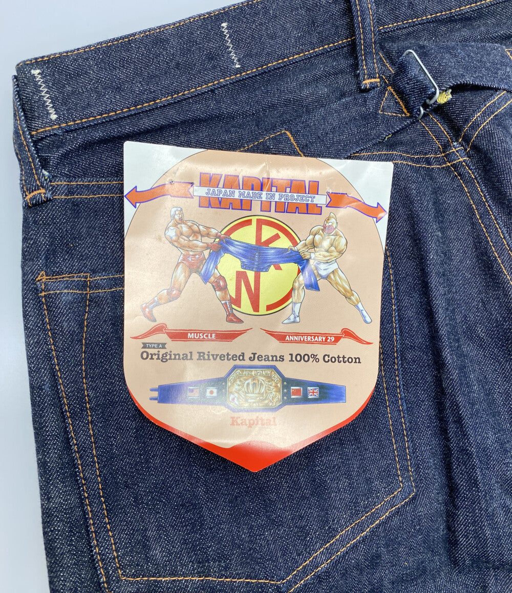 KAPITAL×キン肉マン デニムパンツ 291肉肉 メンズ SIZE 34 キャピタル