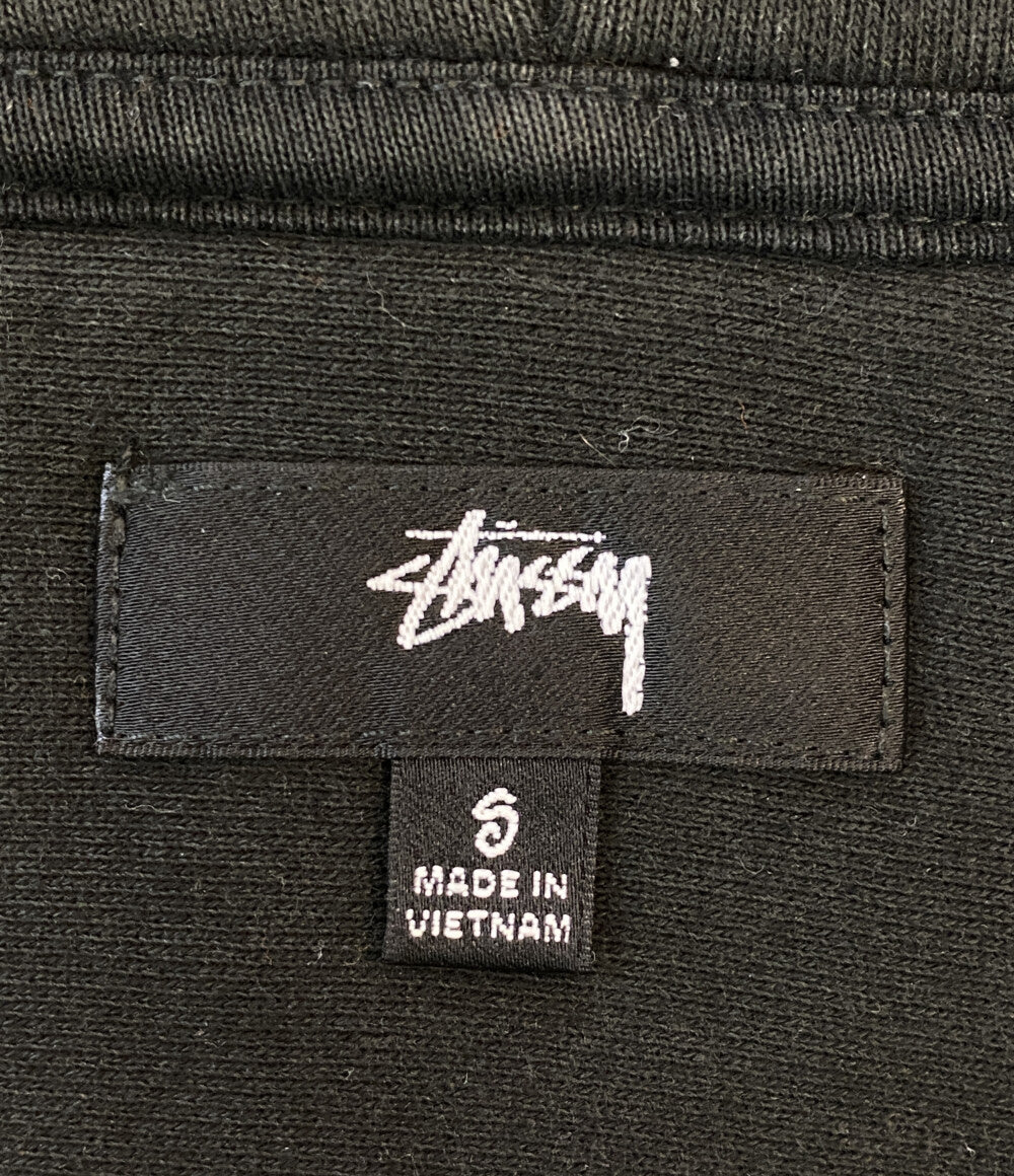 STUSSY パーカー LOGO ZIP HOODIE メンズ SIZE S ステューシー