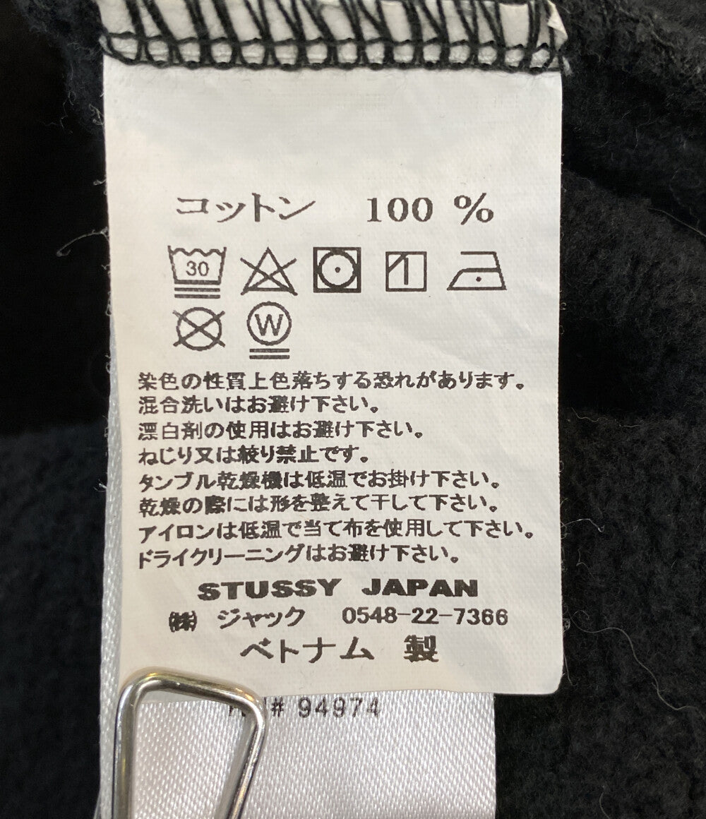 STUSSY パーカー LOGO ZIP HOODIE メンズ SIZE S ステューシー