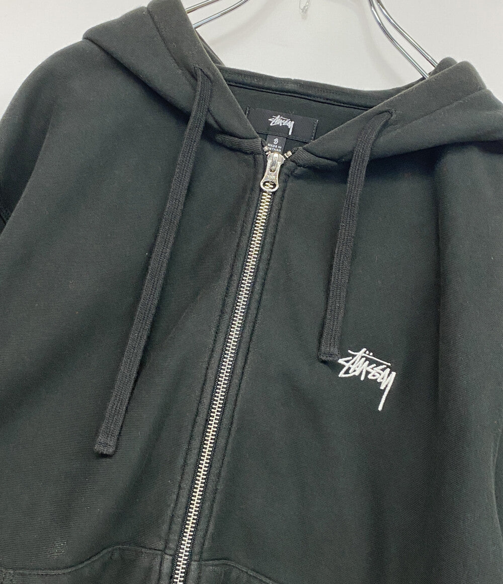 STUSSY パーカー LOGO ZIP HOODIE メンズ SIZE S ステューシー