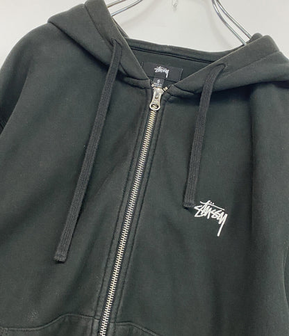 STUSSY パーカー LOGO ZIP HOODIE メンズ SIZE S ステューシー