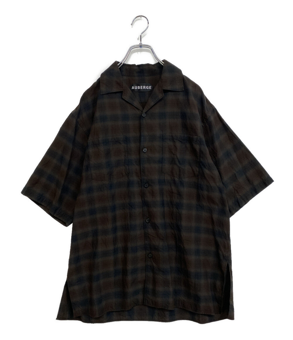 AUBERGE オーベルジュ 半袖シャツ OMBRE DEMI 25SS メンズ SIZE 40