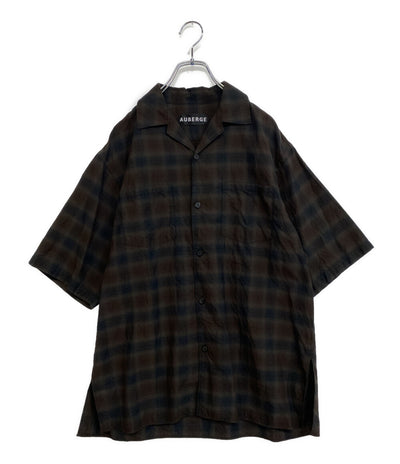AUBERGE オーベルジュ 半袖シャツ OMBRE DEMI 25SS メンズ SIZE 40