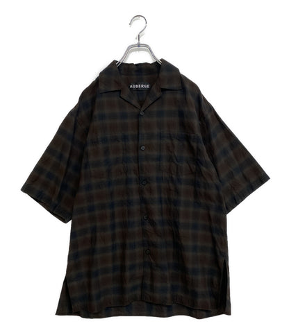 AUBERGE オーベルジュ 半袖シャツ OMBRE DEMI 25SS メンズ SIZE 40