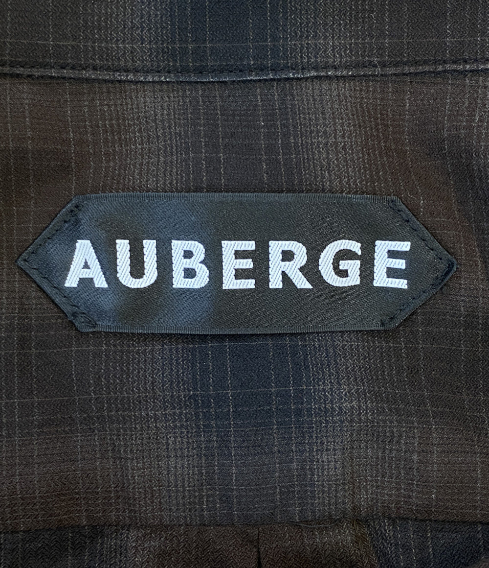AUBERGE オーベルジュ 半袖シャツ OMBRE DEMI 25SS メンズ SIZE 40