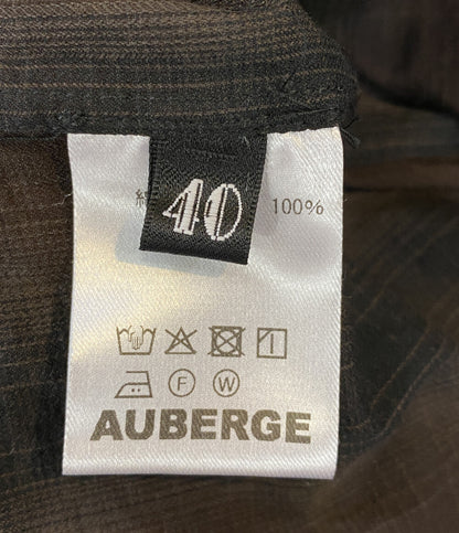 AUBERGE オーベルジュ 半袖シャツ OMBRE DEMI 25SS メンズ SIZE 40