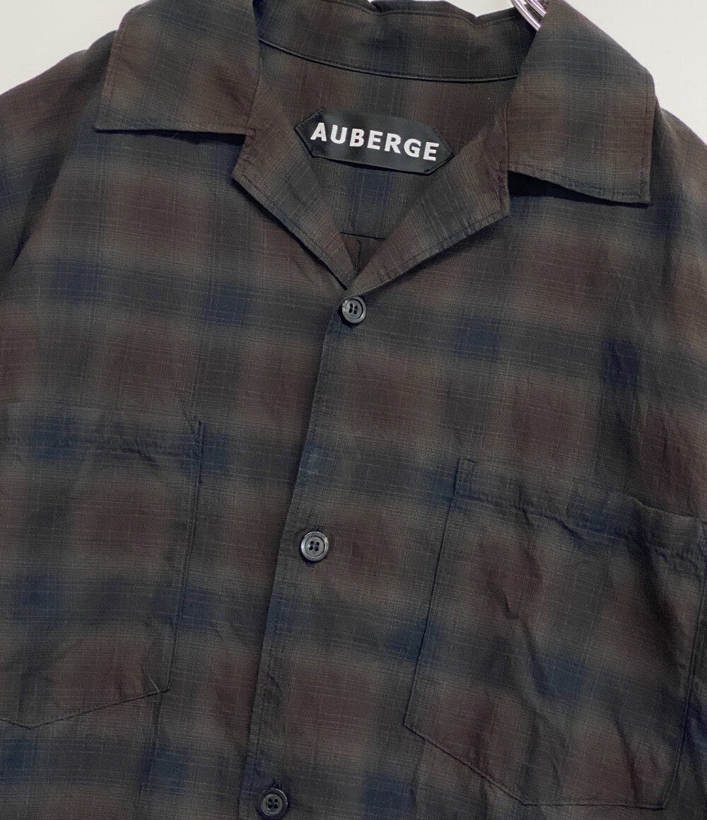 AUBERGE オーベルジュ 半袖シャツ OMBRE DEMI 25SS メンズ SIZE 40