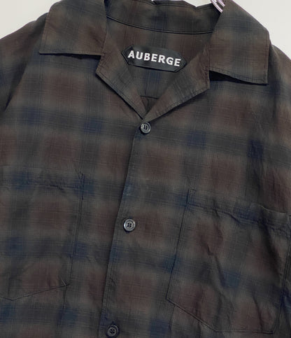 AUBERGE オーベルジュ 半袖シャツ OMBRE DEMI 25SS メンズ SIZE 40