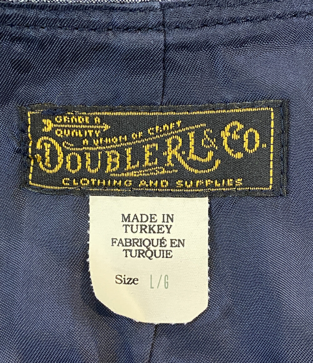 RRL RALPH LAUREN ベスト ピンストライプ ヘリンボーン メンズ SIZE L ダブルアールエル