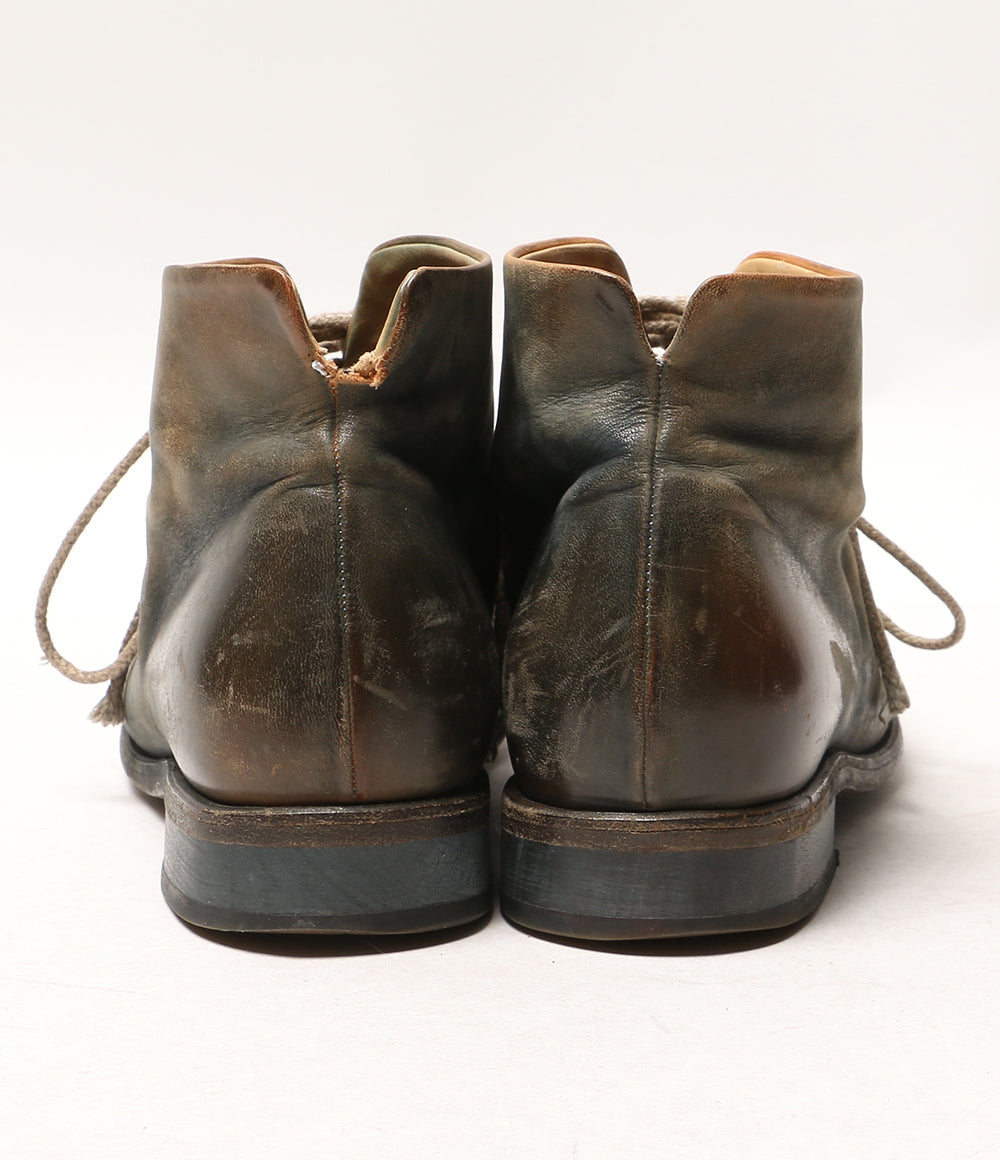 cherevichkiotvichki チェレヴィチキオヴィチキ レースアップレザーブーツ メンズ SIZE 40