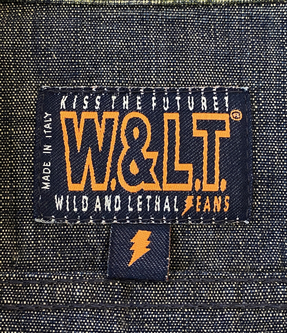 W.&.L.T ウォルト アーカイブ デニムジャケット 稲妻ステッチジャケット 90-00S 357-49004 メンズ SIZE M