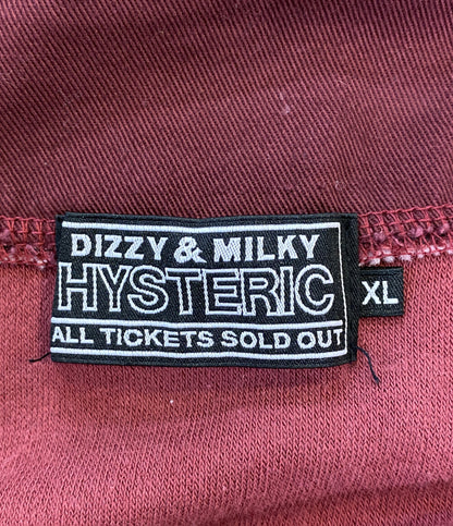 HYSTERIC GLAMOUR BREAK IT UP 刺繍 カーディガン 25SS メンズ SIZE XL ヒステリックグラマー