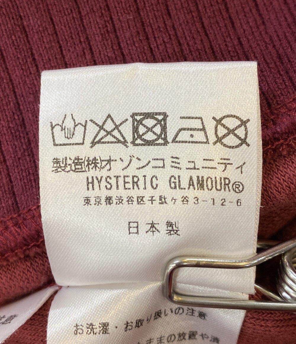 HYSTERIC GLAMOUR BREAK IT UP 刺繍 カーディガン 25SS メンズ SIZE XL ヒステリックグラマー