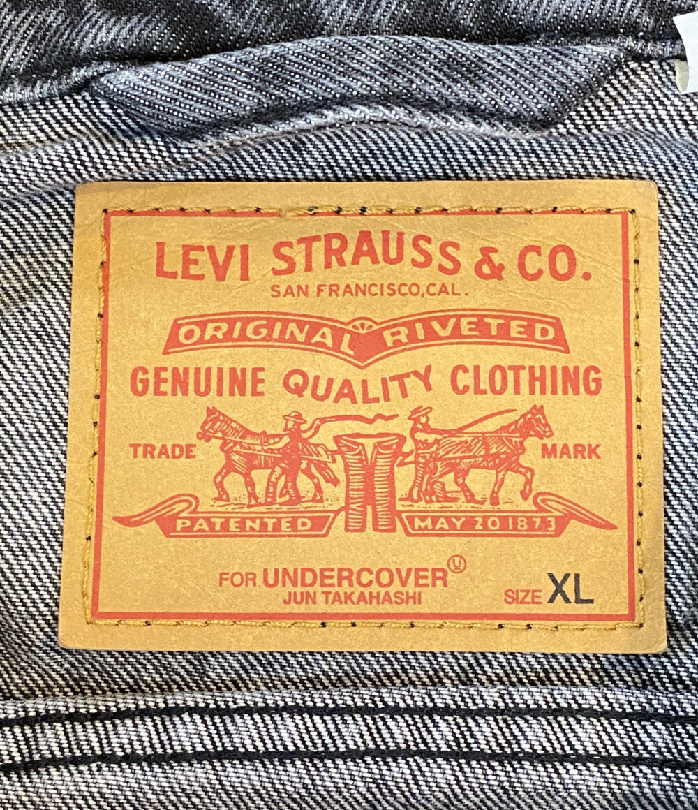 UNDERCOVER ×LEVI'S リーバイス デニムジャケット TYPE3 トラッカージャケット メンズ SIZE XL アンダーカバー