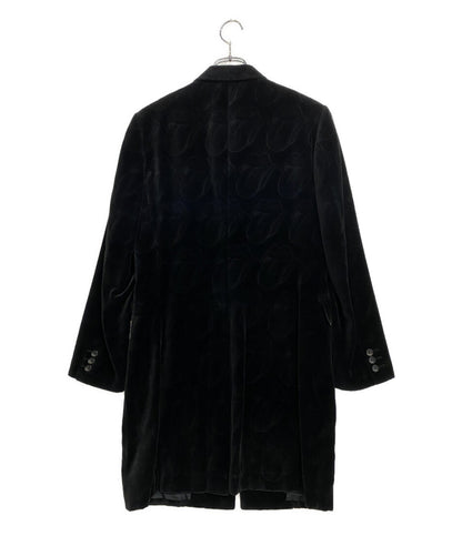 COMME des GARCONS HOMME PLUS アーカイブ ベルベットチェスターコート Rolling Stones 06SS PQ-J023 メンズ SIZE S コムデギャルソンオムプリュス