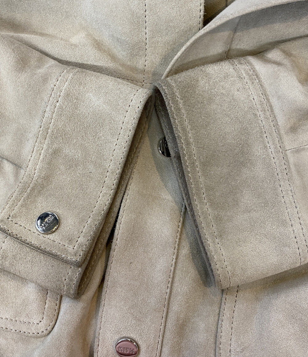 KITH 長袖シャツ スエードシャツ メンズ SIZE L キス