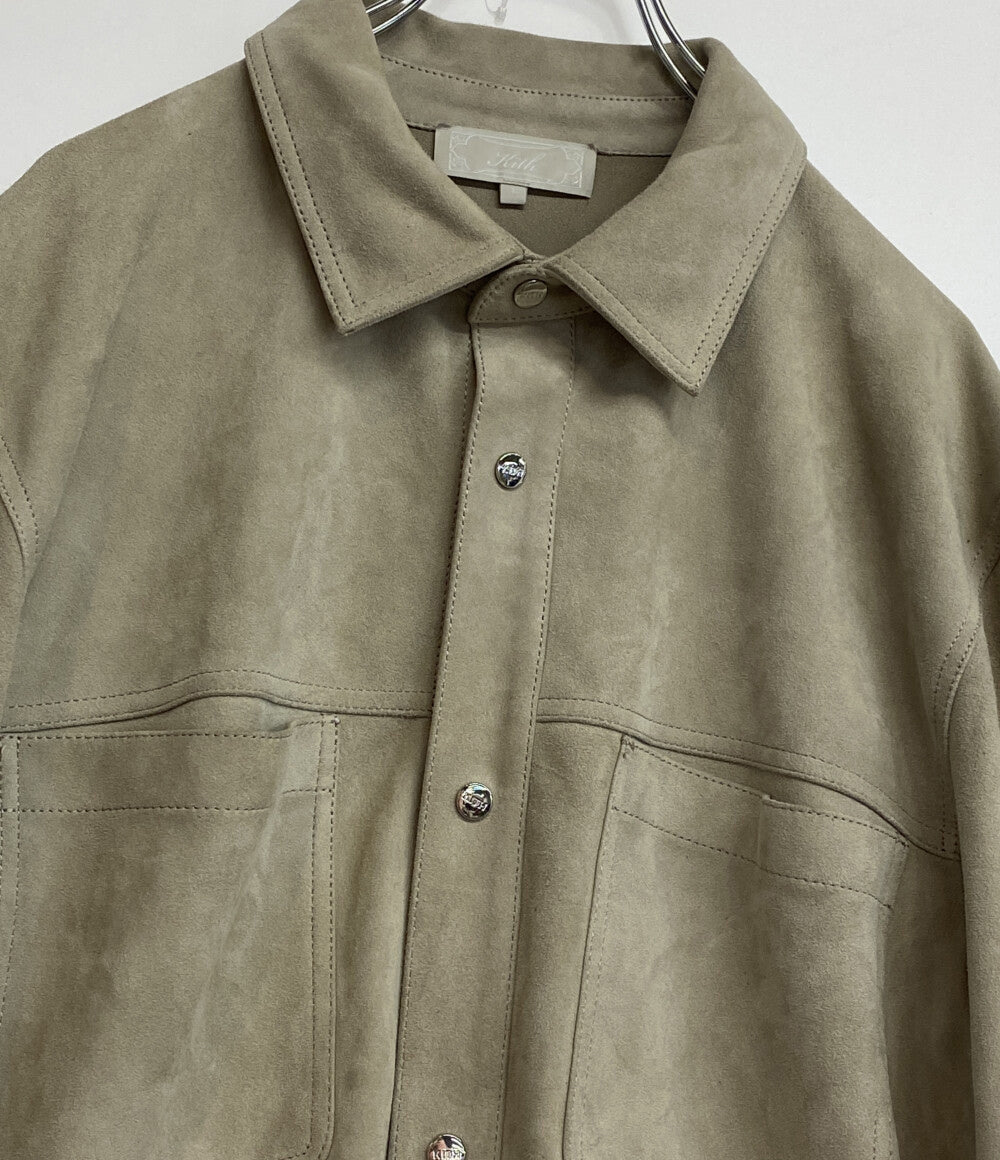 KITH 長袖シャツ スエードシャツ メンズ SIZE L キス