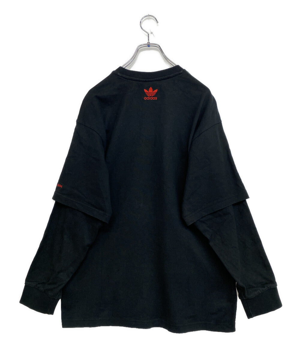 adidas×Korn コーン 長袖Ｔシャツ Long Sleeve T-shirt JG1338 メンズ SIZE ASIA D アディダス