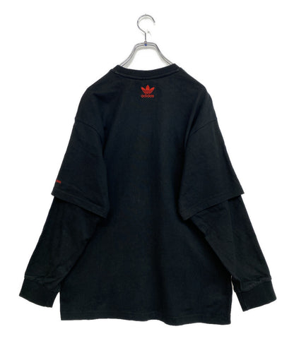 adidas×Korn コーン 長袖Ｔシャツ Long Sleeve T-shirt JG1338 メンズ SIZE ASIA D アディダス