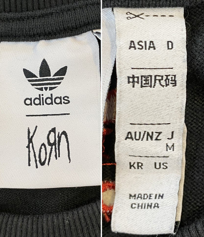 adidas×Korn コーン 長袖Ｔシャツ Long Sleeve T-shirt JG1338 メンズ SIZE ASIA D アディダス