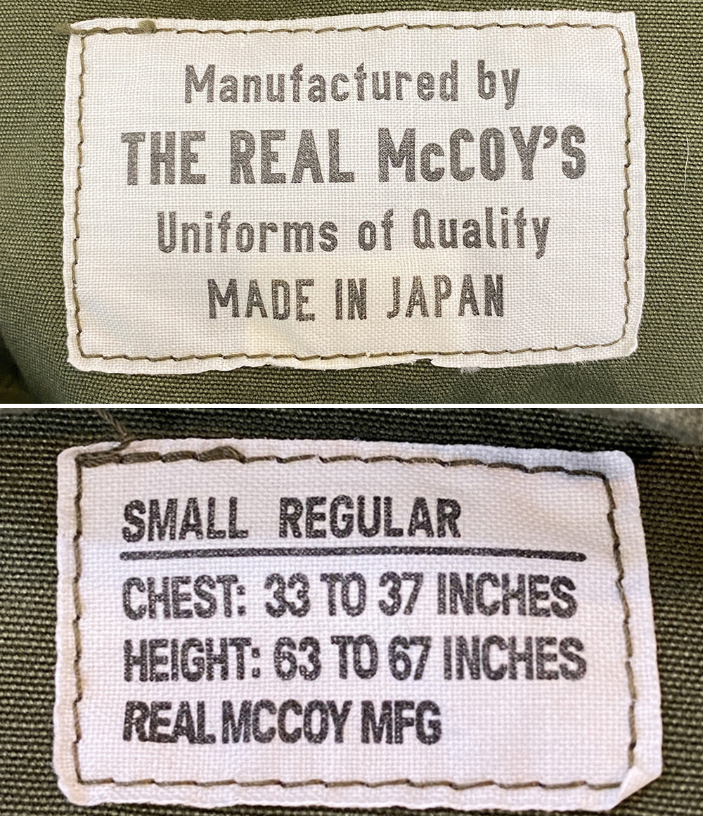 THE REAL McCOY'S ジャケット COAT MAN'S COMBAT TROPICAL メンズ SIZE S ザリアルマッコイズ