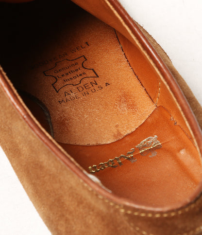 ALDEN×SHIPS シップス ドレスシューズ 別注 53522 プレーントゥ 53522 メンズ SIZE 8 B/D オールデン