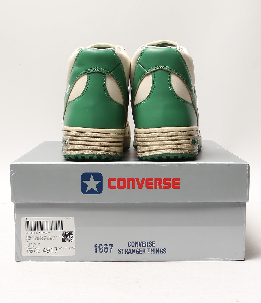 美品 CONVERSE スニーカー WEAPON HI STRANGER THINGS 5 メンズ SIZE 28cm コンバース