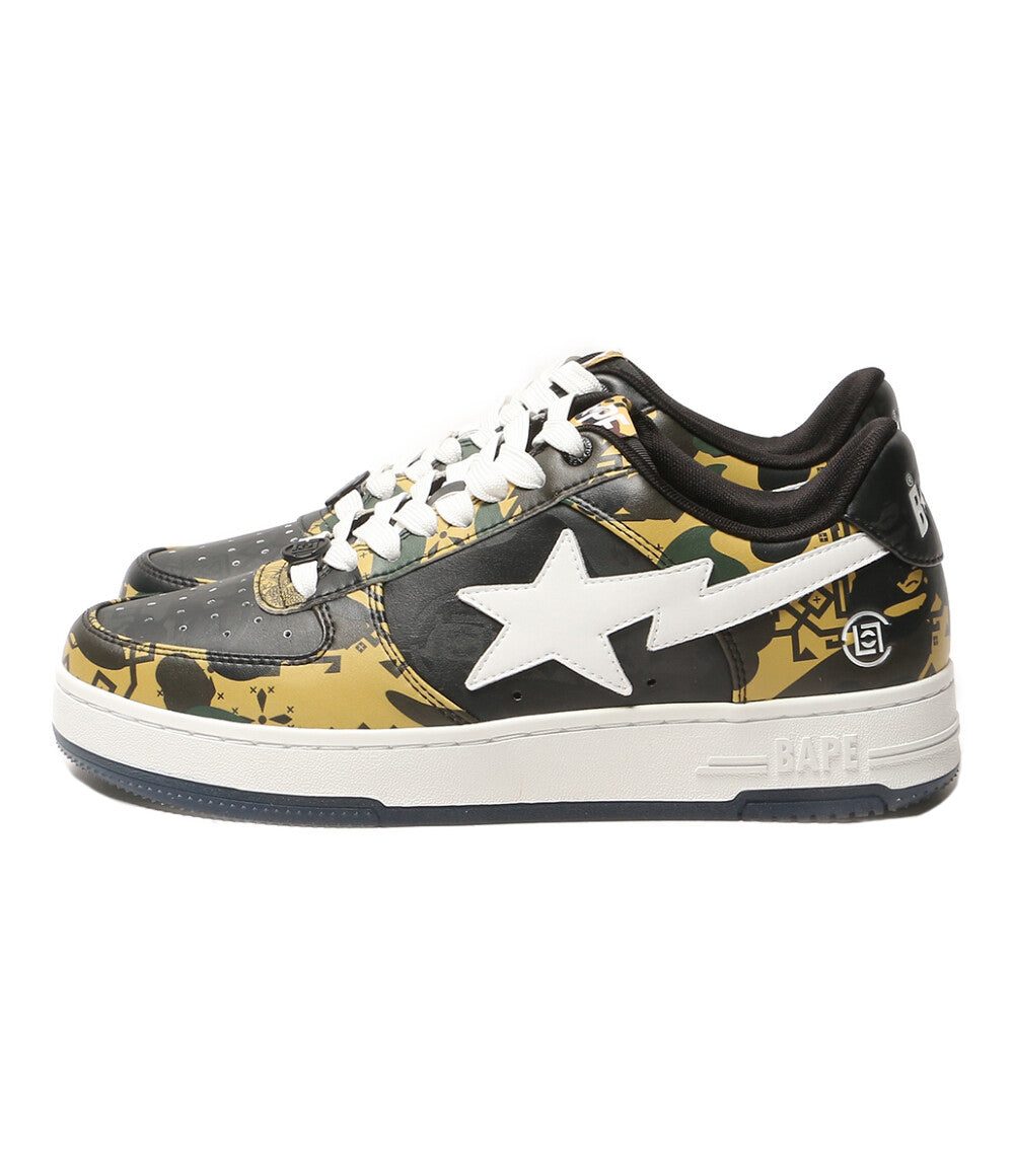 美品 A BATHING APE×CLOT クロット スニーカー BAPESTA メンズ SIZE 27cm アベイシングエイプ