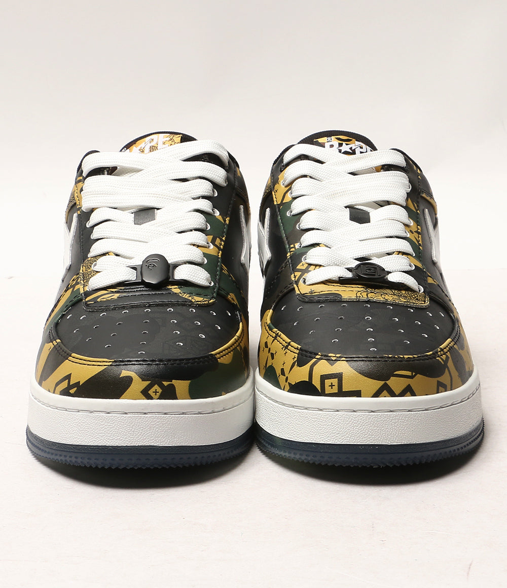 美品 A BATHING APE×CLOT クロット スニーカー BAPESTA メンズ SIZE 27cm アベイシングエイプ