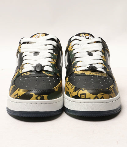 美品 A BATHING APE×CLOT クロット スニーカー BAPESTA メンズ SIZE 27cm アベイシングエイプ