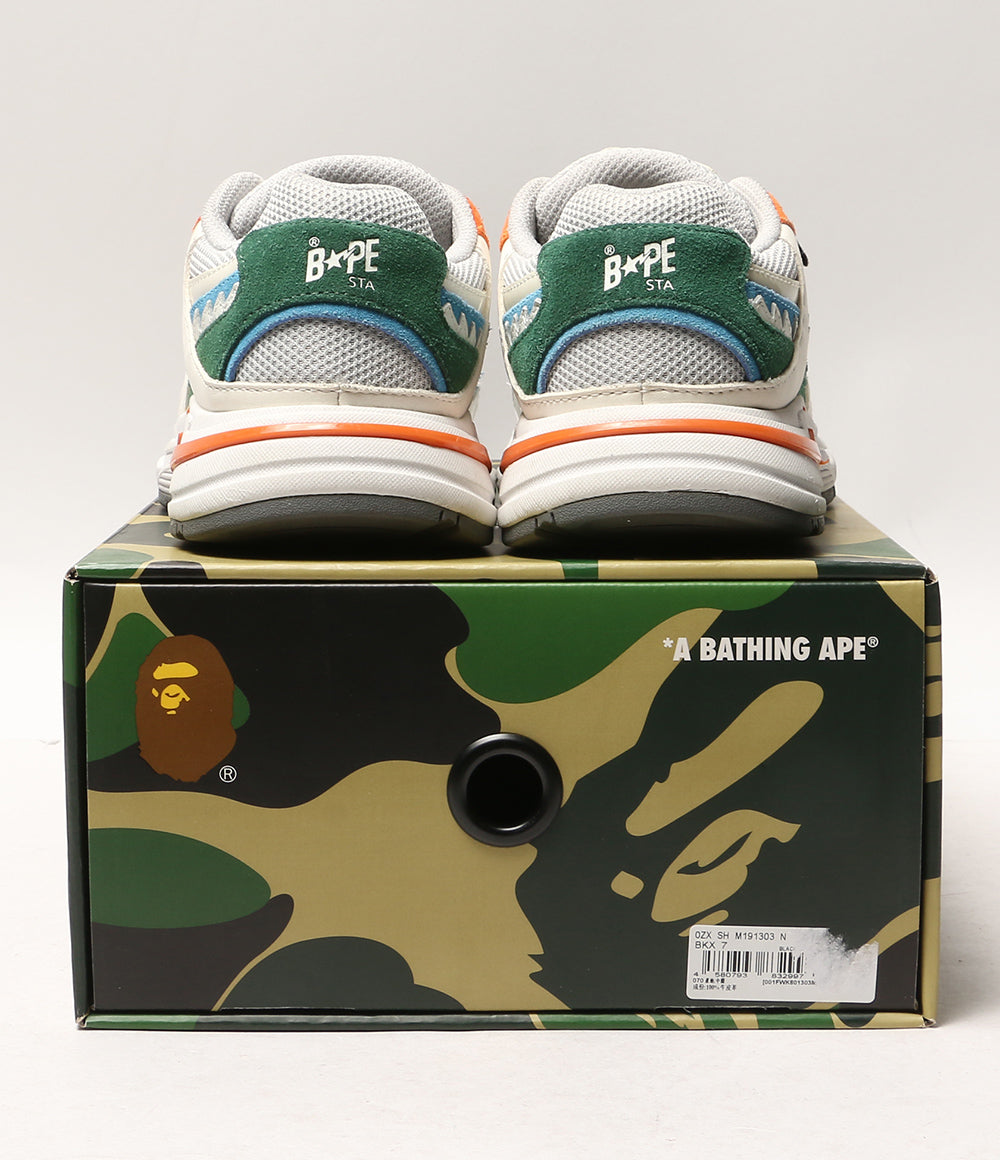 A BATHING APE スニーカー SHARK STA INDONESIA メンズ SIZE 25cm アベイシングエイプ
