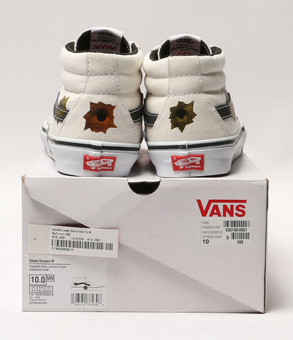 Supreme×VANS バンズ スニーカー スケートグロッソ ミッド メンズ SIZE 28cm シュプリーム