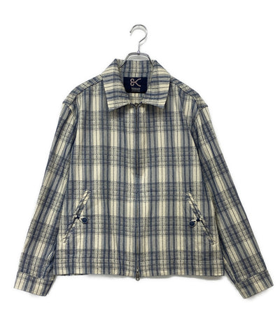 美品 DENHAM ジャケット チェック SASHIKO CHECK JACKET メンズ SIZE S-M デンハム
