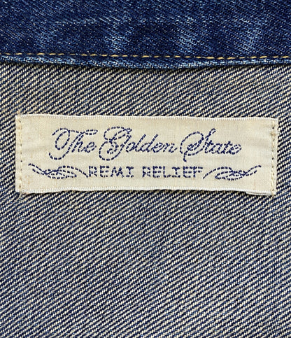 REMI RELIEF デニムジャケット 1st 大戦モデル メンズ SIZE L レミレリーフ