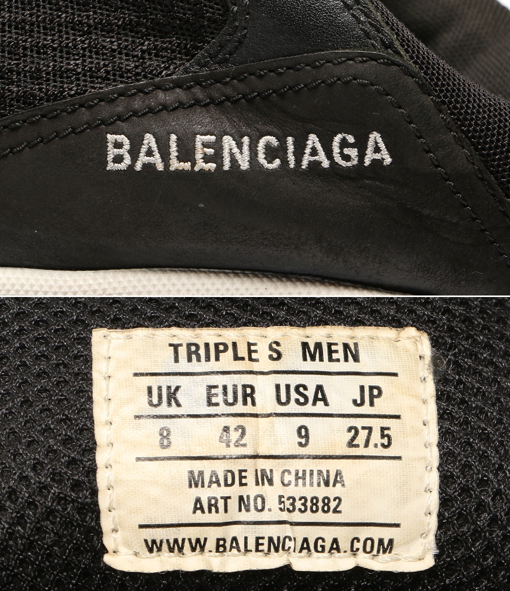 BALENCIAGA トリプルS スニーカー 533882 メンズ SIZE 27.5cm バレンシアガ