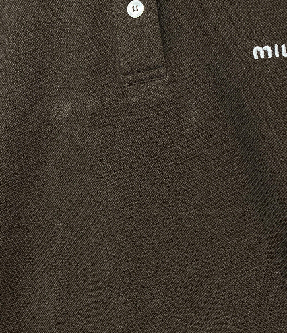 MIUMIU 長袖ポロシャツ レディース SIZE M ミュウミュウ – Rehello by