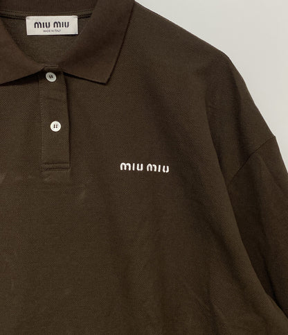 MIUMIU 長袖ポロシャツ レディース SIZE M ミュウミュウ