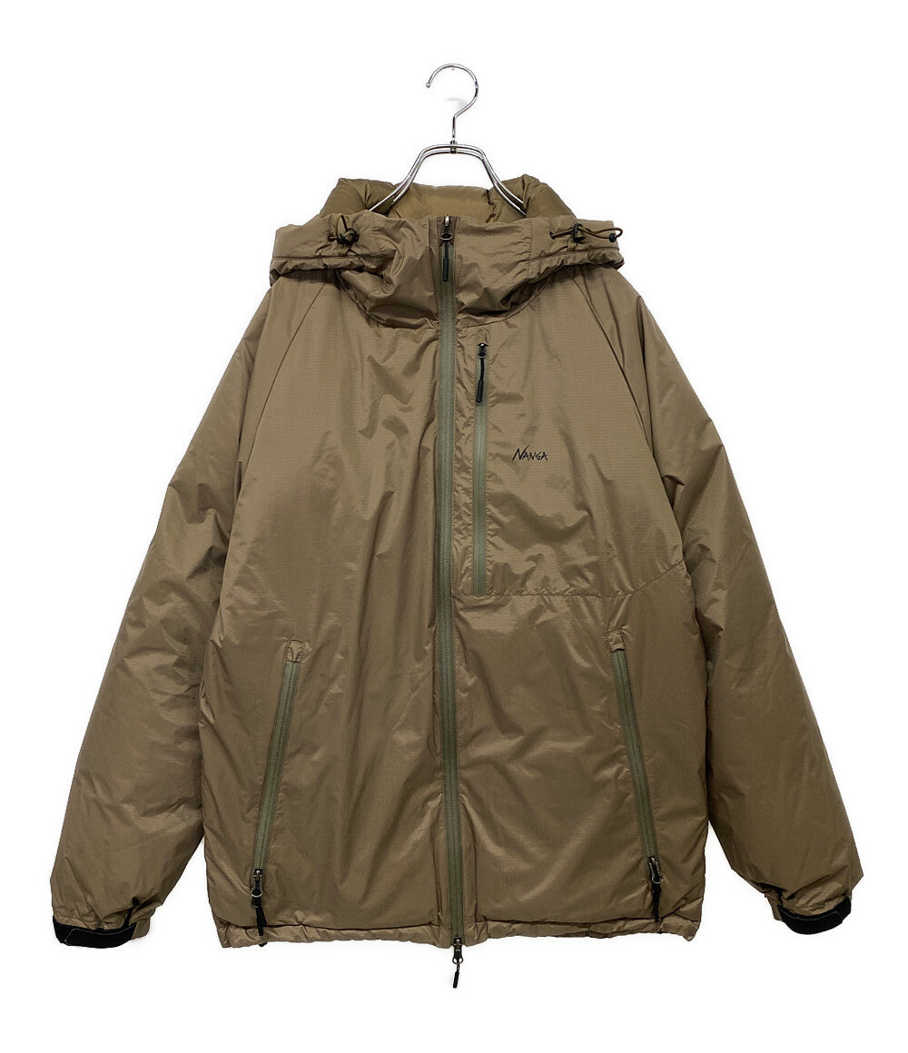 NANGA ダウンジャケット aurora down jacket コヨーテ カーキ メンズ SIZE XL ナンガ